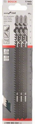 Afbeelding laden in galerijviewer, Bosch accessoires 3x hcs decoupeerzaagblad t744d - 2608663314

