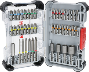 Bosch accessoires bosch professional extra hard schroefbitset, 43-delig - bitset- en dopsleutel