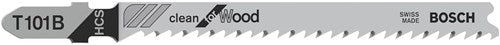 Bosch accessoires bosch decoupeerzaagblad t101b (5st)
