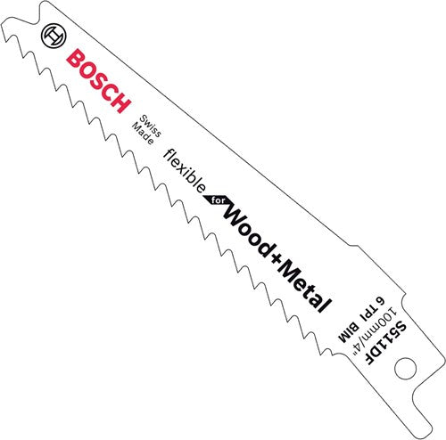 Load image into Gallery viewer, Bosch accessoires 5x reciprozaagblad flexible for wood and metal s511df - 2608657723

