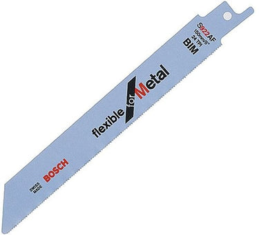 Bosch accessoires 5x reciprozaagblad flexible voor metaal s922af - 2608656013