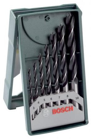 Load image into Gallery viewer, Bosch accessoires 7-delige mini-x-line houtborenset - 2607019580
