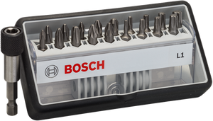 Bosch accessoires bitset | extra hard l1 | robustline | 19-delig | 2607002567 - 2607002567