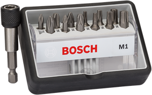 Bosch accessoires bitset | extra hard m1 | robustline | 13-delig | 2607002563 - 2607002563