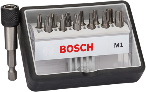 Load image into Gallery viewer, Bosch accessoires bitset | extra hard m1 | robustline | 13-delig | 2607002563 - 2607002563
