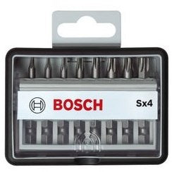 Bosch accessoires bitset | extra hard sx4 | robustline | 9-delig | 2607002559 - 2607002559