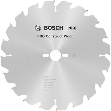 Bosch accessoires cirkelzaagblad construct wood 300 x 30 x 3,2 mm, 20 1st - 2608640690