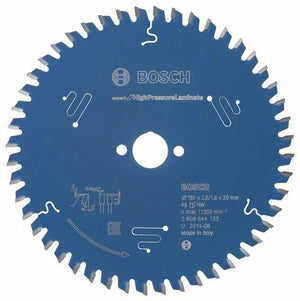 Bosch accessoires cirkelzaagblad expert for highpressurelaminate (trespa) 165x20x2.6 1.6x48t - 2608644133