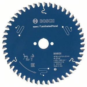 Bosch accessoires cirkelzaagblad expert for laminated panel 160x20x2.2 1.6x48t - 2608644127