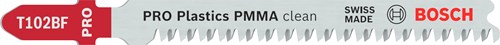 Load image into Gallery viewer, Bosch accessoires decoupeerzaagblad t 102 bf clean for pmma 5st - 2608636781

