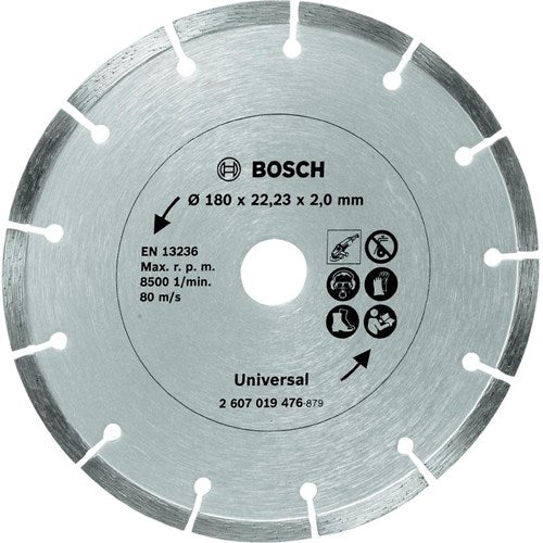 Load image into Gallery viewer, Bosch accessoires diamantdoorslijpschijf voor bouwmaterialen, 180 mm ø - 2607019476
