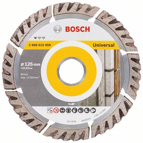 Load image into Gallery viewer, Bosch accessoires diamantschijf standaard for universal 125 mm - 2608615059
