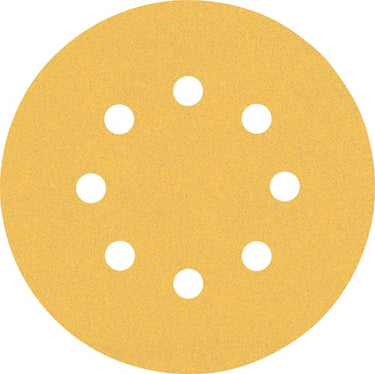 Bosch accessoires expert c470 schuurpapier voor excenterschuurmachines 125 mm, 8 gaten, k120 5-delig - 2608900807