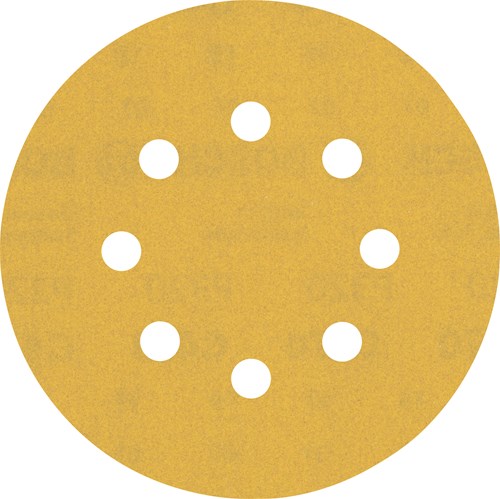 ギャラリービューアに画像をロードする, Bosch accessoires expert c470 schuurpapier voor excenterschuurmachines 125 mm, 8 gaten, k320 50-delig - 1 stuk(s) - 2608900915
