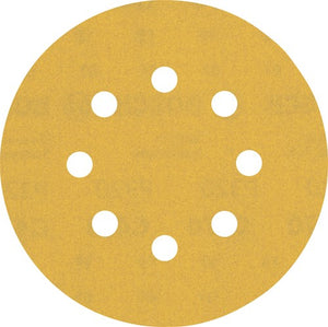 Bosch accessoires expert c470 schuurpapier voor excenterschuurmachines 125 mm, 8 gaten, k320 50-delig - 1 stuk(s) - 2608900915