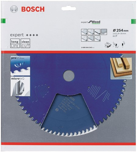Load image into Gallery viewer, Bosch accessoires expert for wood ex wo t 254x30-80 - 1 stuk(s) - 2608644343 - 2608644343
