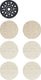 Bosch accessoires bosch accessories expert m480 2608901202 schuurnetset geperforeerd korrelgrootte 80, 80, 120, 120, 180, 180 (ø) 125 mm 7 stuk(s)