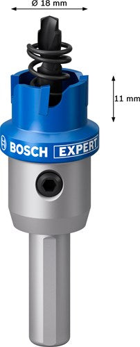 Afbeelding laden in galerijviewer, Bosch accessoires expert sheet metal | gatzaag | 18 mm - 2608901401
