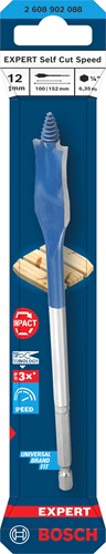 ギャラリービューアに画像をロードする, Bosch accessoires expert speedboor self cut speed | zeskantschacht | 12 x 152 mm - 2608902088
