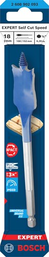 Chargez l'image dans la visionneuse de la galerie, Bosch accessoires expert speedboor self cut speed | zeskantschacht | 18 x 152 mm - 2608902093
