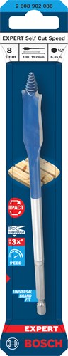 ギャラリービューアに画像をロードする, Bosch accessoires expert speedboor self cut speed | zeskantschacht | 8 x 152 mm - 2608902086
