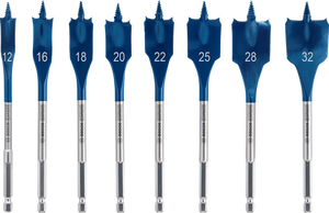 Bosch blauw bosch accessoires expert speedborenset self cut speed | 8-delige | 12, 16, 18, 20, 22, 25, 28, 32 mm - 2608902111