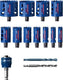 Bosch accessoires bosch expert tough material gatenzaag - 14- delige set