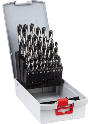 Bosch accessoires bosch hss pointteq serie - boorset - 25 stuks - metaalboren - snelle en precieze boringen