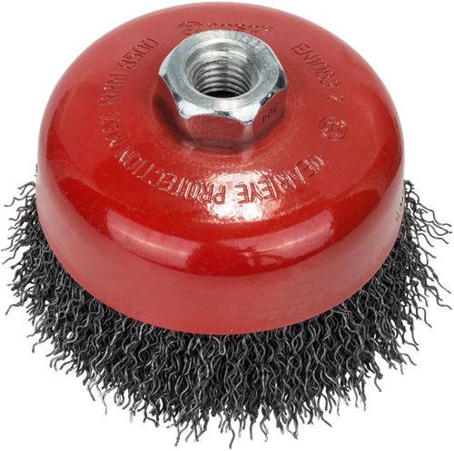 Load image into Gallery viewer, Bosch accessoires komstaalborstel | gegolfde draad | 100 mm - 2609256502
