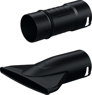Bosch accessoires bosch professional bladblazer opzetstuk set - 1x rond opzetstuk - 1x vlak opzetstuk