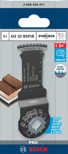 Load image into Gallery viewer, Bosch accessoires pro aiz 32 bspib invalzaagblad | 32 x 50 mm | 5 stuks - 2608669071
