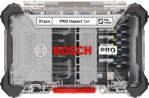 Cargue la imagen en el visor de la galería, Bosch accessoires pro impact schroefbitset | 31 stuks - 2608521u71
