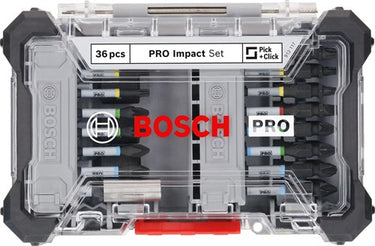Bosch accessoires bosch pro impact schroefbitset 36-delig in display - 2608522517