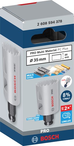 Afbeelding laden in galerijviewer, Bosch accessoires pro multi material pc plus gatzaag | 35 mm - 2608594378
