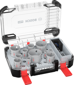 Bosch accessoires pro multi material pc plus gatzaagset | 9-delig - 2608594423