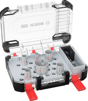 Bosch accessoires pro multi material pc plus gatzaagset | 9-delig - 2608594424