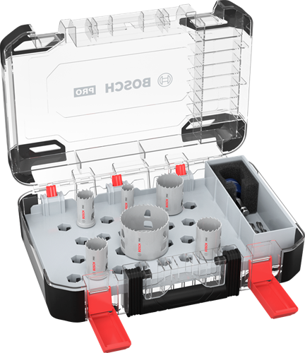 Afbeelding laden in galerijviewer, Bosch accessoires pro multi material pc plus gatzaagset | 9-delig - 2608594424
