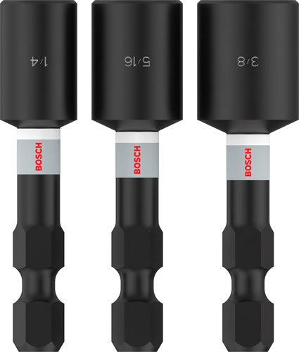 Laden Sie das Bild in Galerie -Viewer, Bosch accessoires pro nutsetter impact | dop | 1 4 x 50 mm | 5 16 x 50 mm | 3 8 x 50 mm | 3-delig - 2608521u65
