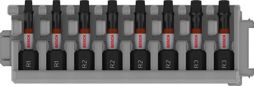 Chargez l'image dans la visionneuse de la galerie, Bosch accessoires bosch pro robertson slagbit r1(x2) r2(x4) r3 (x2) 55 mm 8-delig -...
