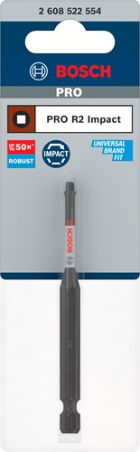 Chargez l'image dans la visionneuse de la galerie, Bosch accessoires pro robertson slagschroefbit | r2 | 90 mm - 2608522554
