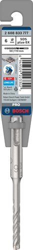 Afbeelding laden in galerijviewer, Bosch accessoires bosch pro sds plus-5x hamerboor, 6 x 50 x 110 mm
