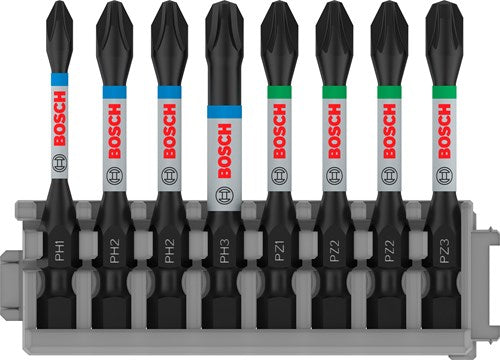 Load image into Gallery viewer, Bosch accessoires schroefbit impact control ph1-ph3 pz2-pz3 50 mm 8x - 2608522328
