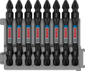 Bosch accessoires impact dubbel bit 65mm, 8xph2