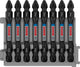 Bosch accessoires impact dubbel bit 65mm, 8xph2