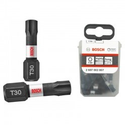 Load image into Gallery viewer, Bosch accessoires schroevendraaierbit | tictac box | 25x impact t30 25mm - 2607002807
