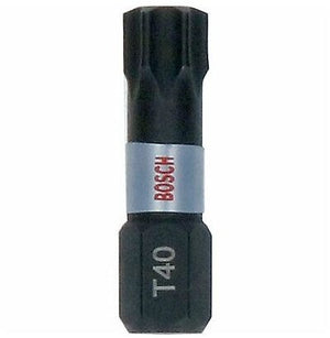 Bosch accessoires schroevendraaierbit | tictac box | 25x impact t40 25mm - 2607002808
