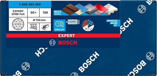 Bosch accessoires schuurschijf o780 | 150 mm | g150 | bulk - 2608902460