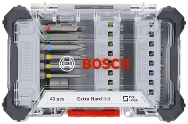 Bosch prof 43-delige bit- en dopsleutelset