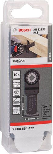 Load image into Gallery viewer, Bosch accessoires starlock aiz 32 epc hcs, wood, curved-tec 32 x 50 10x - 2608664472
