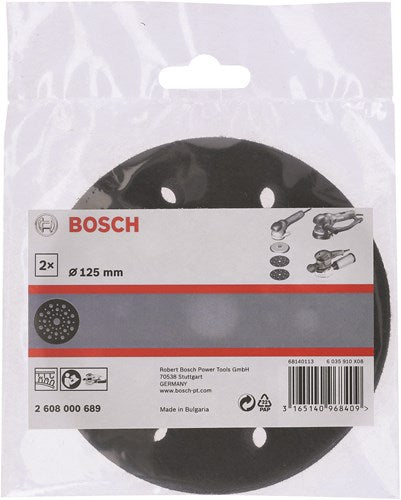 Bosch accessoires tussenpad 125 mm - 2608000689